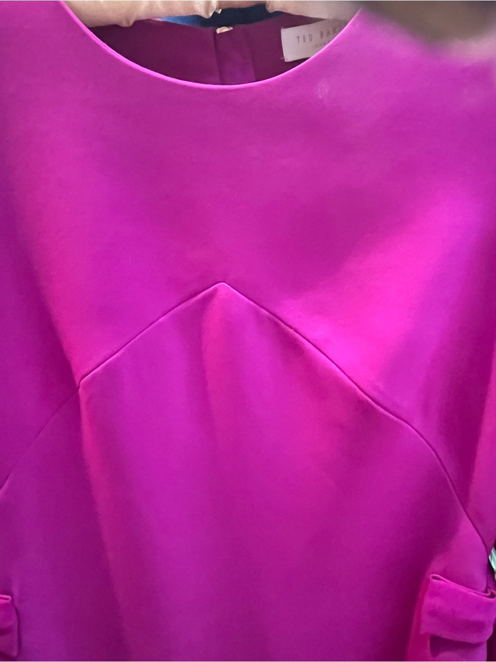 Ted Baker Bright Fuchsia Midi Dress